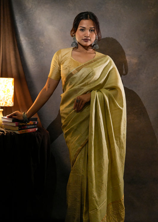 Aranga | Tussar Silk Sari