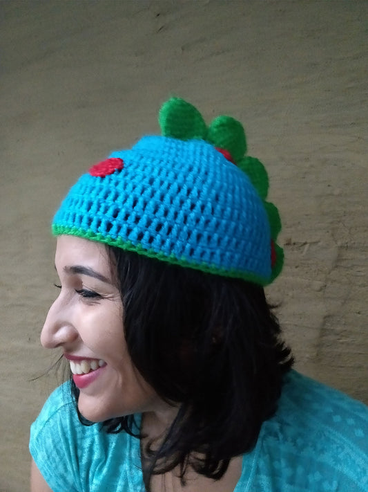 Hand Knitted Woollen Cartoon Caps