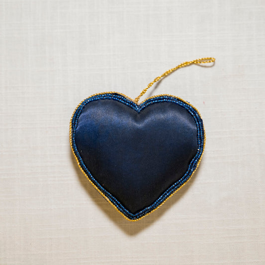 Étole en soie Eri moutarde tissée à la main | Rayé