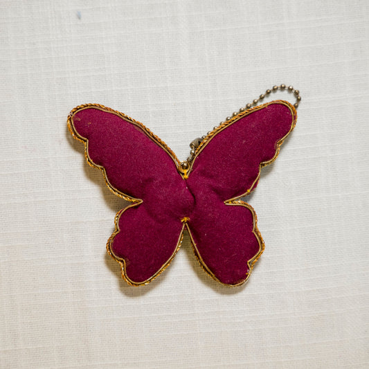 Étole en soie Eri moutarde tissée à la main | Rayé