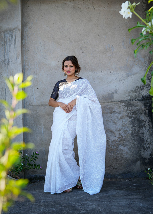 Saira | Tepchi Pure Cotton Saree