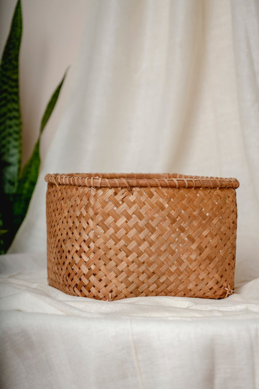 Multipurpose Square Bamboo Basket