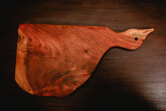 Cutting serving board, "Love cooking? Love nature? This is for you!"
