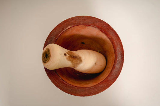 Naga Big Wooden Pestle, Mortar For Everyday Use