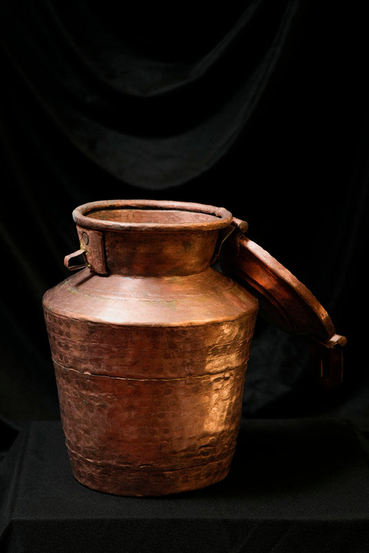 Copper Barni | Storage Pot