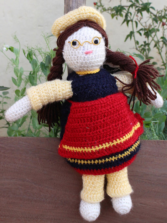 Hand Crocheted Toys- Audrey & Barbara