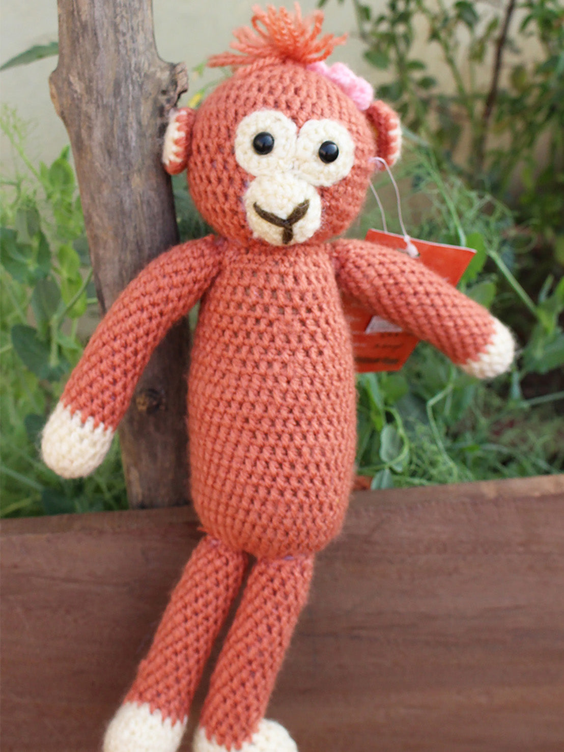 Hand Crocheted Toys- Curious George
