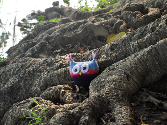 Hand Crocheted Toys- Baby Owl