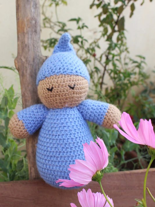 Hand Crocheted Toys- Dreamy Bluey