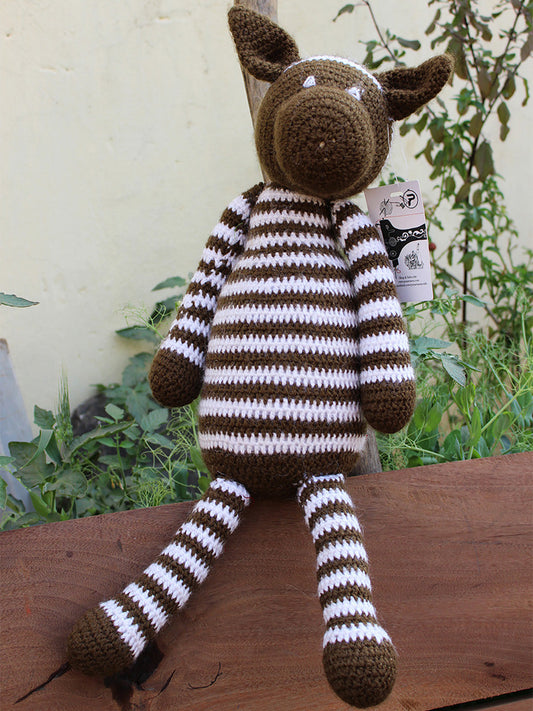 Hand Crocheted Toys- Giraffe