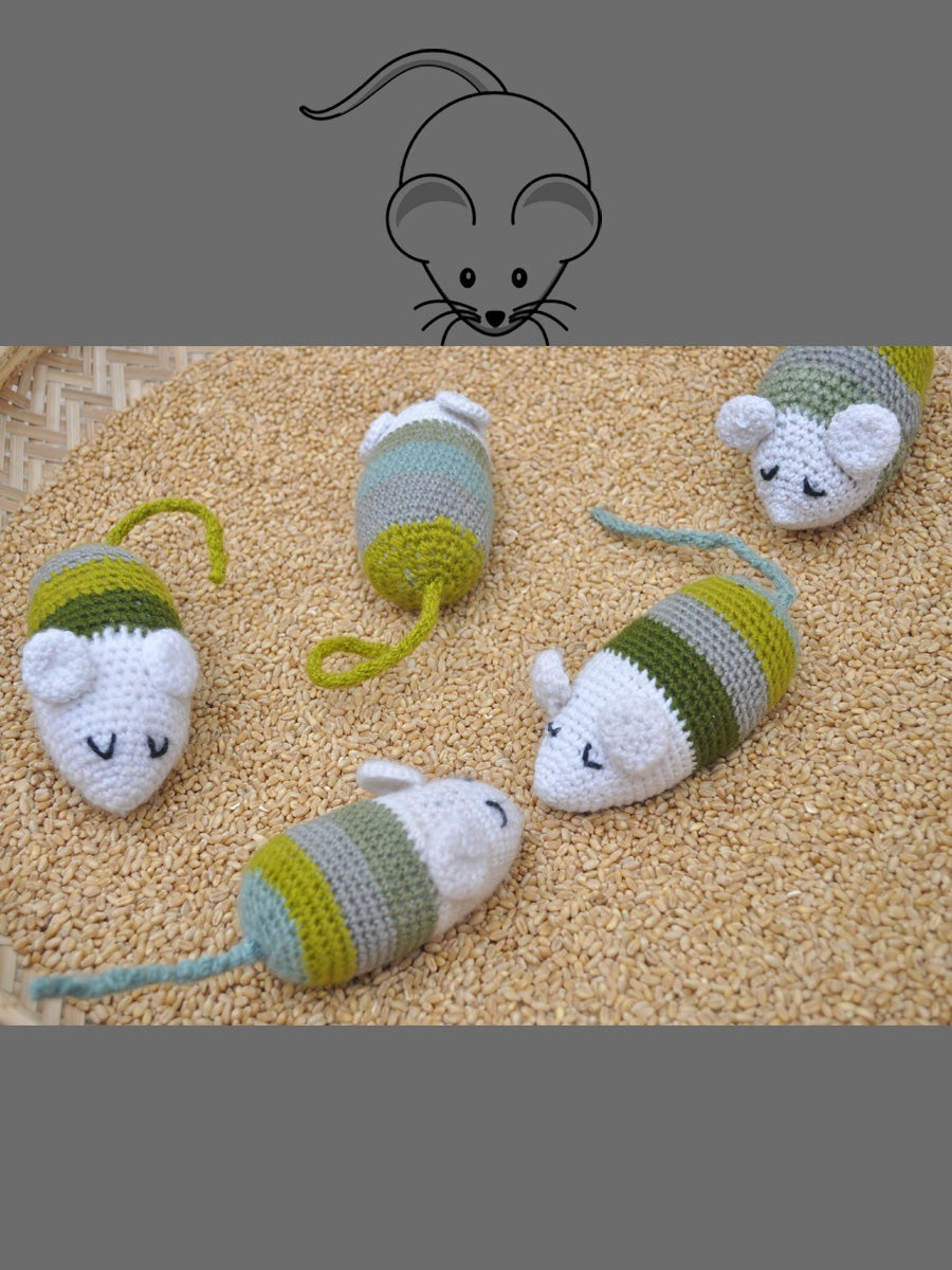 Hand Crocheted Toys- Ratatouille