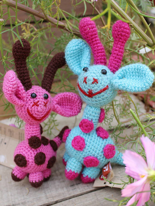 Hand Crocheted Toys- Giraffe