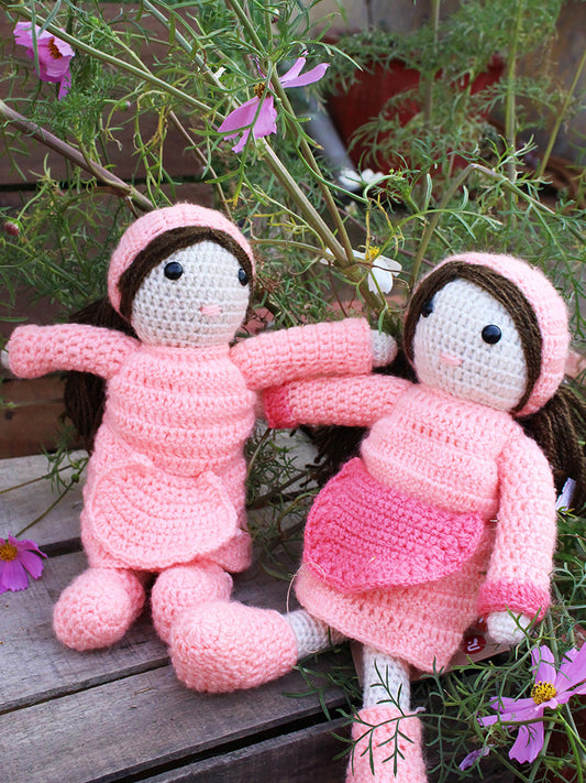 Hand Crocheted Toys- Barbie