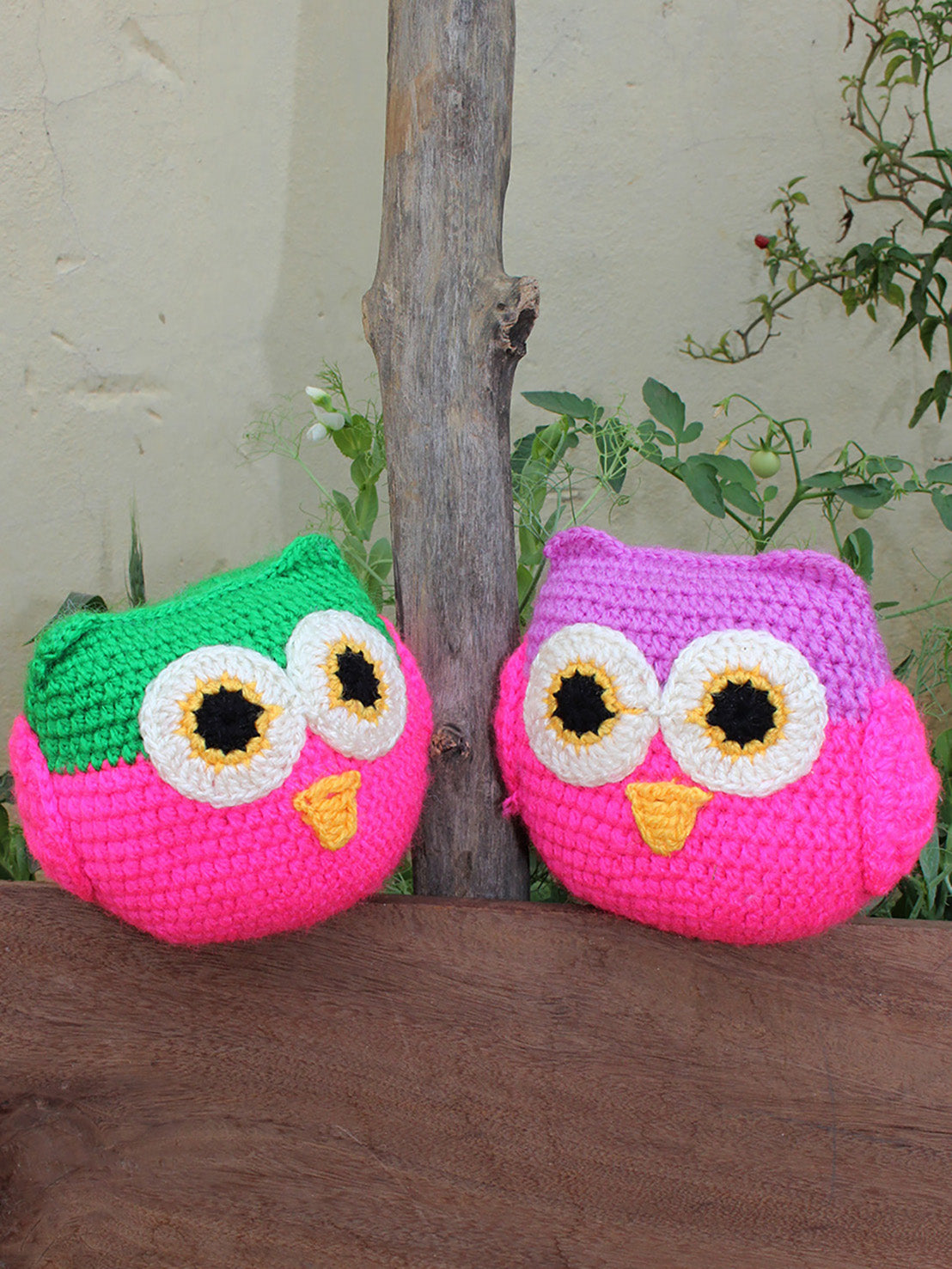 Hand Crocheted Toys- Hootie Owl
