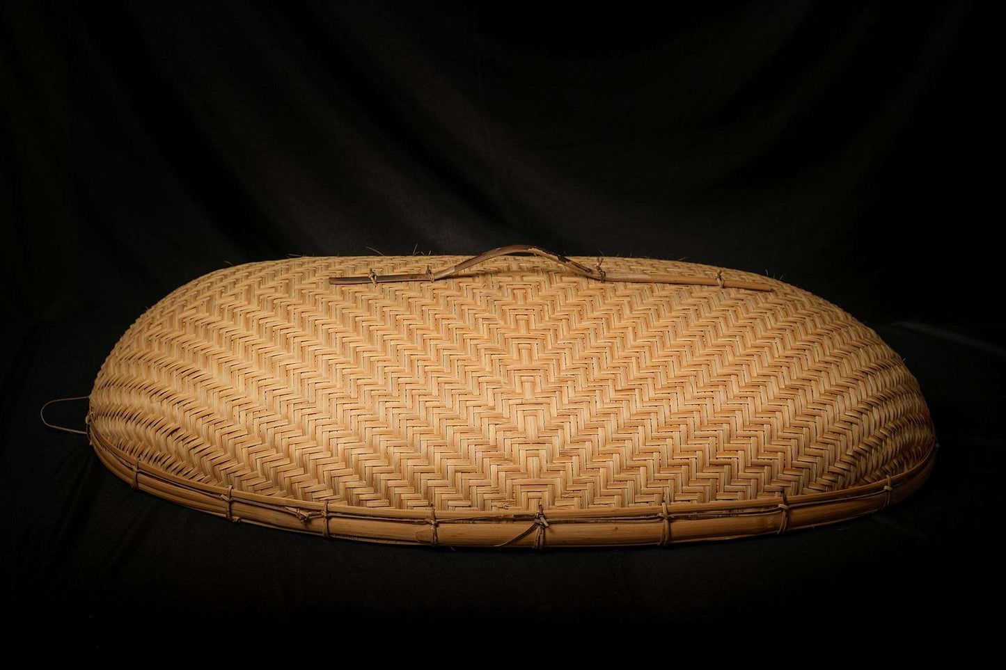 Giant Bamboo Cloche | Dish Cover Lid