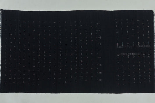 Tangaliya cotton handwoven blouse fabric - Punarnawa Soul of Artistry