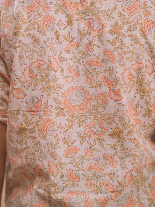 Fantaisie | Haut imprimé à la main