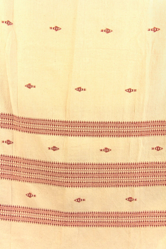 Serviette Gamusa en coton Poisson rouge (fait sur commande)