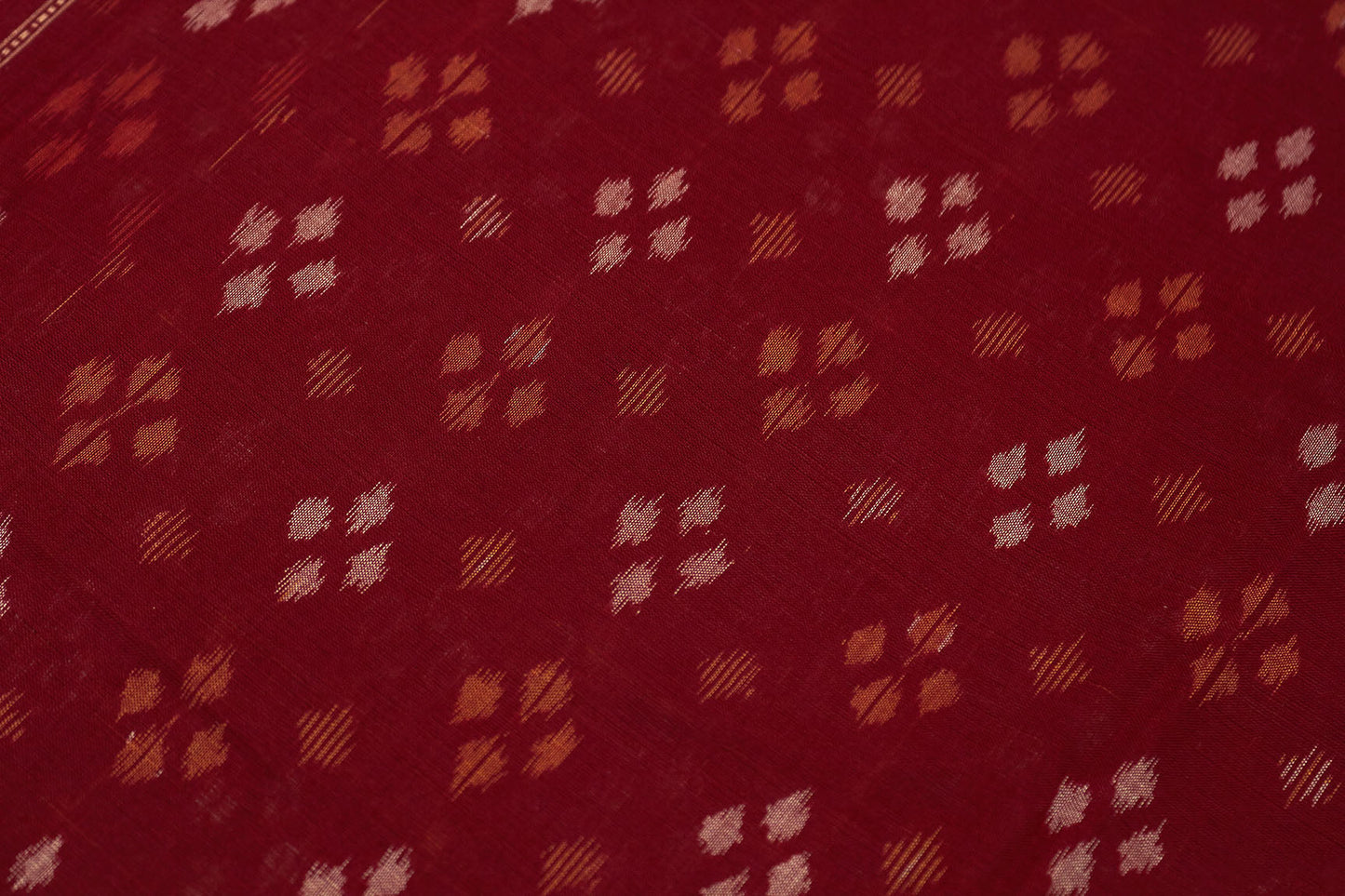 Earthy Orissa Sambalpuri Ikat Cotton Sari