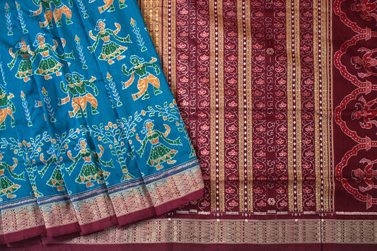 Master Weave Chanson de l'amour éternel Raas Sambalpuri Sari