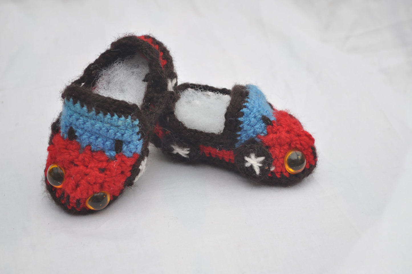 Hand Crocheted- Car Shoes
