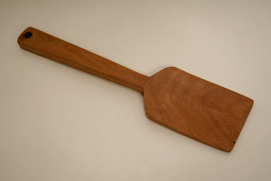 Eco friendly wooden flat turner ladles