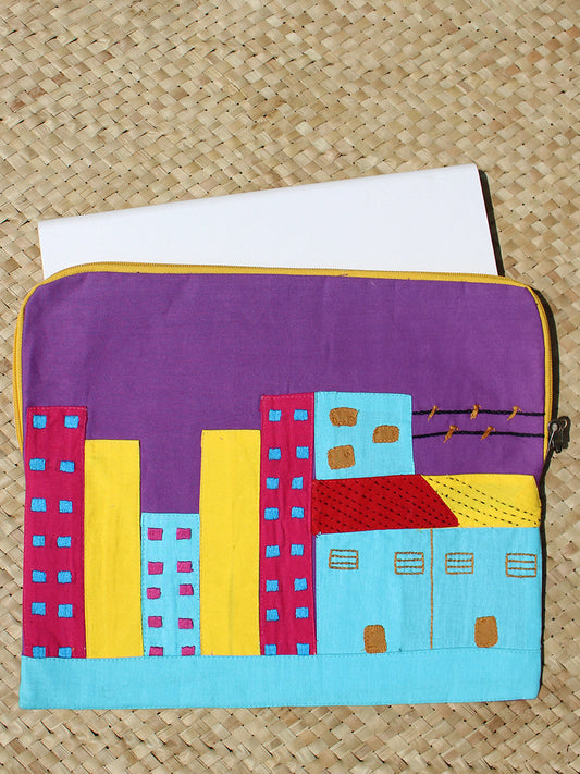 Housse d'ordinateur portable Jungle en béton 4