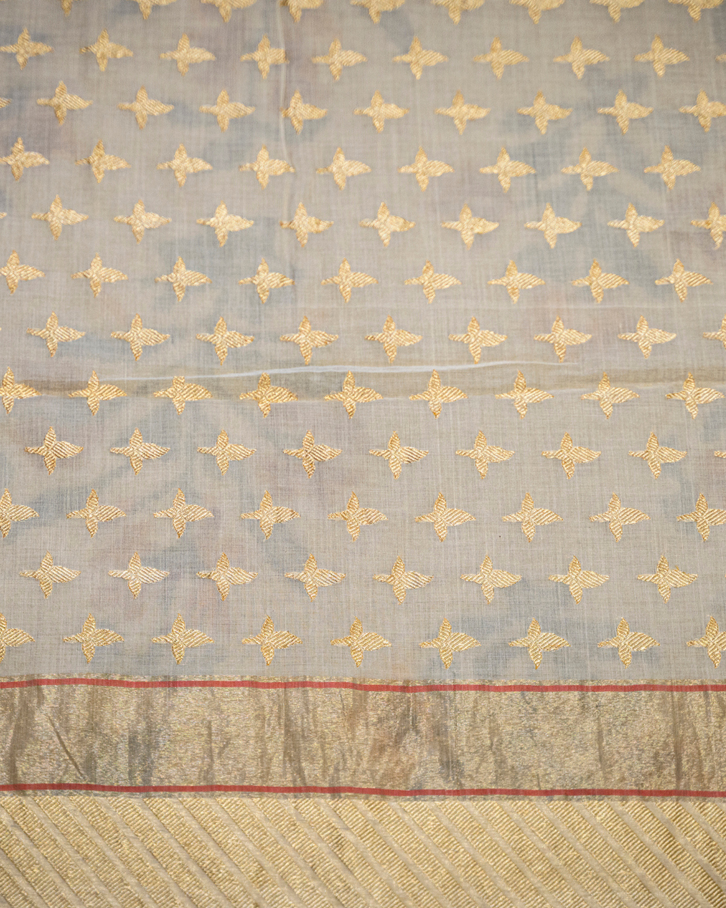 C Assam Handloom Silk Saree (Fabriqué sur commande)