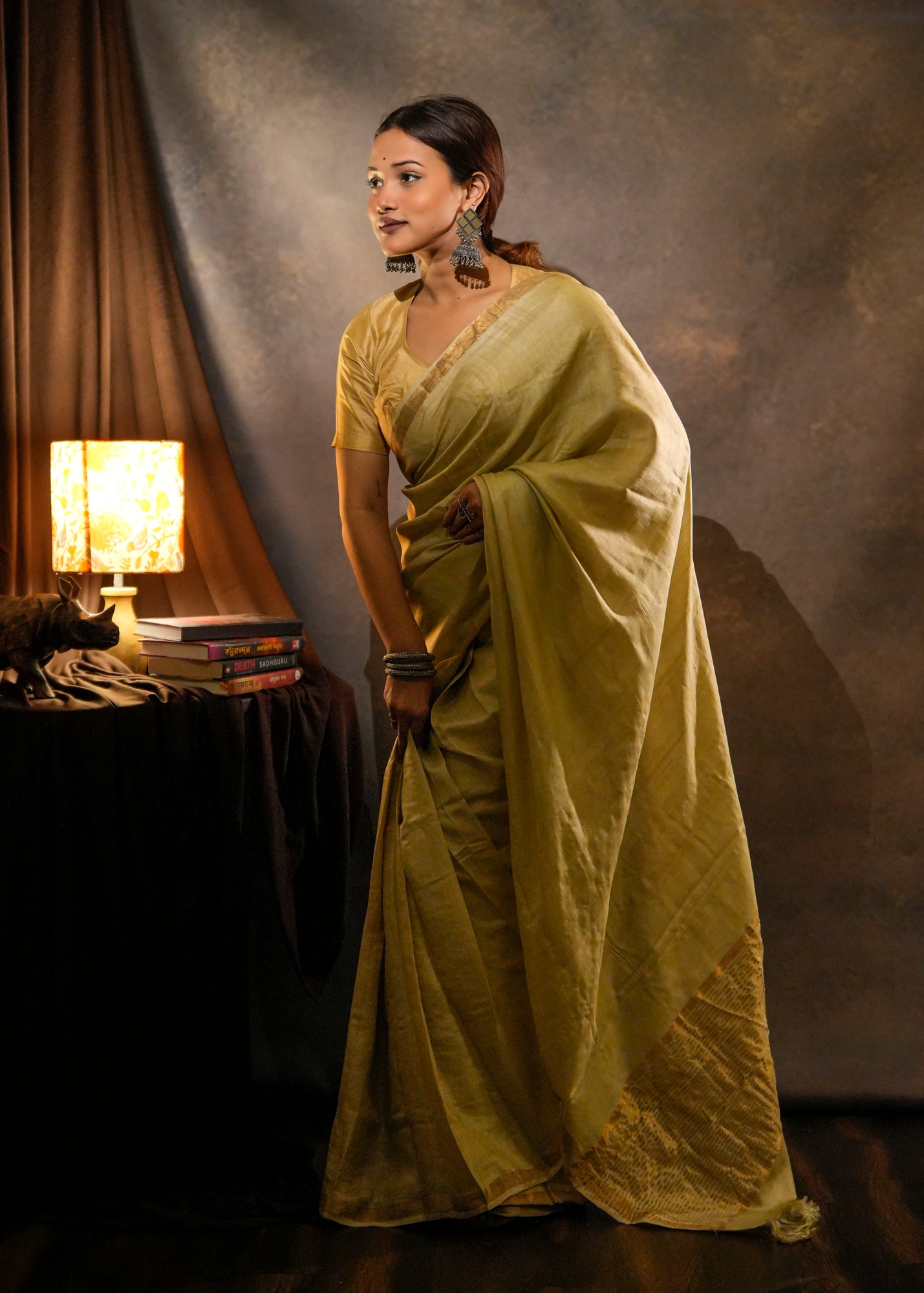 Aranga | Tussar Silk Sari