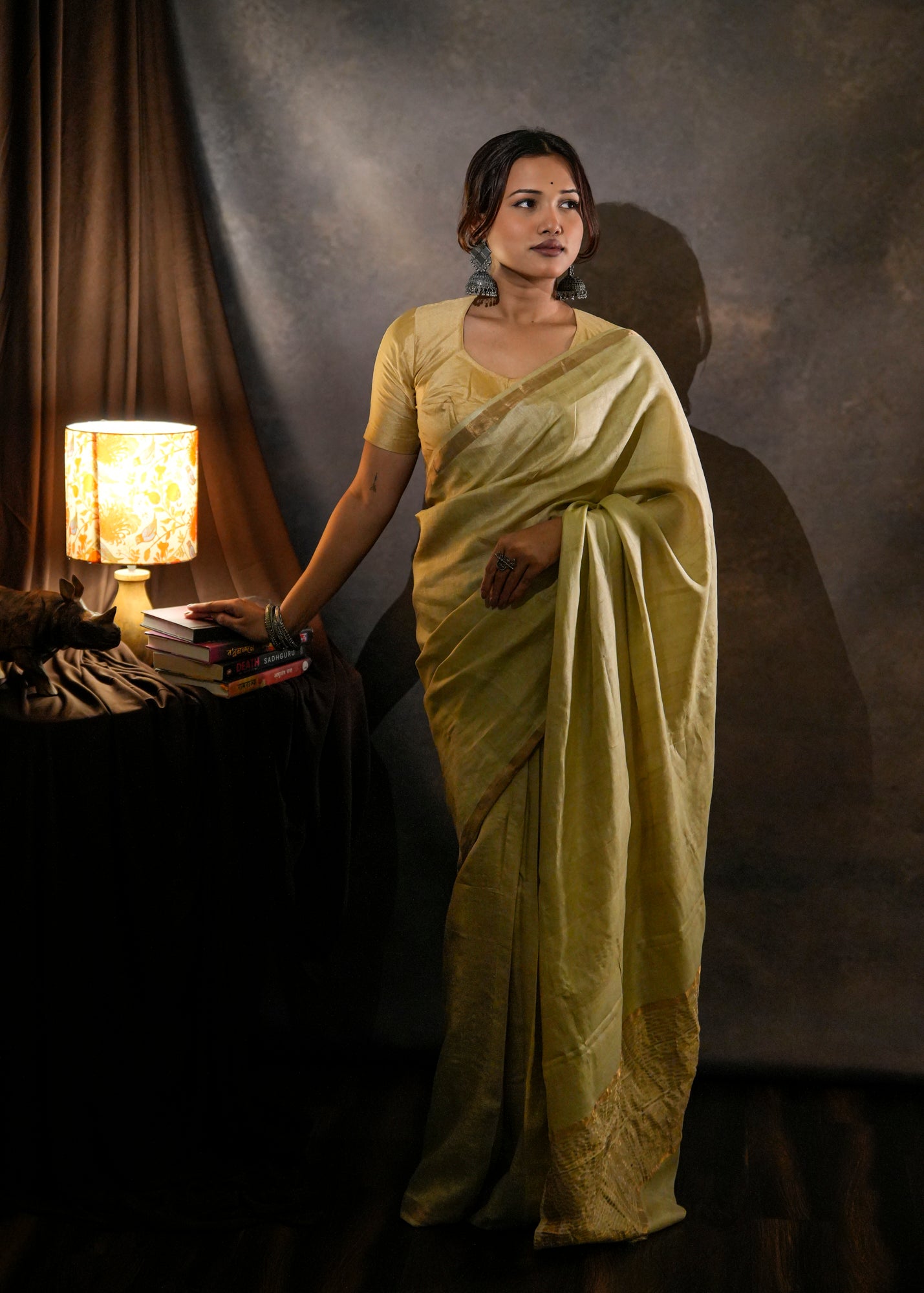 Aranga | Tussar Silk Sari