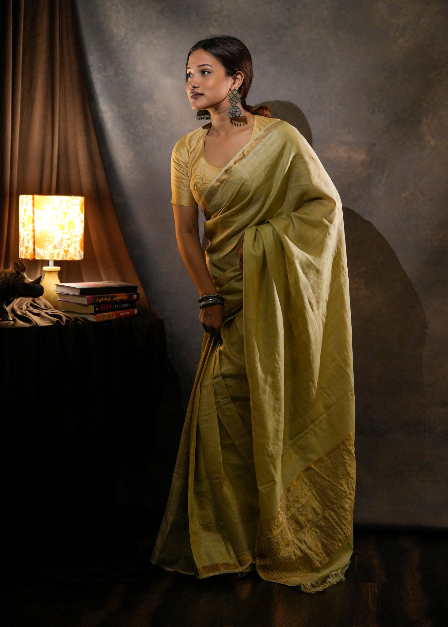 Aranga | Tussar Silk Sari