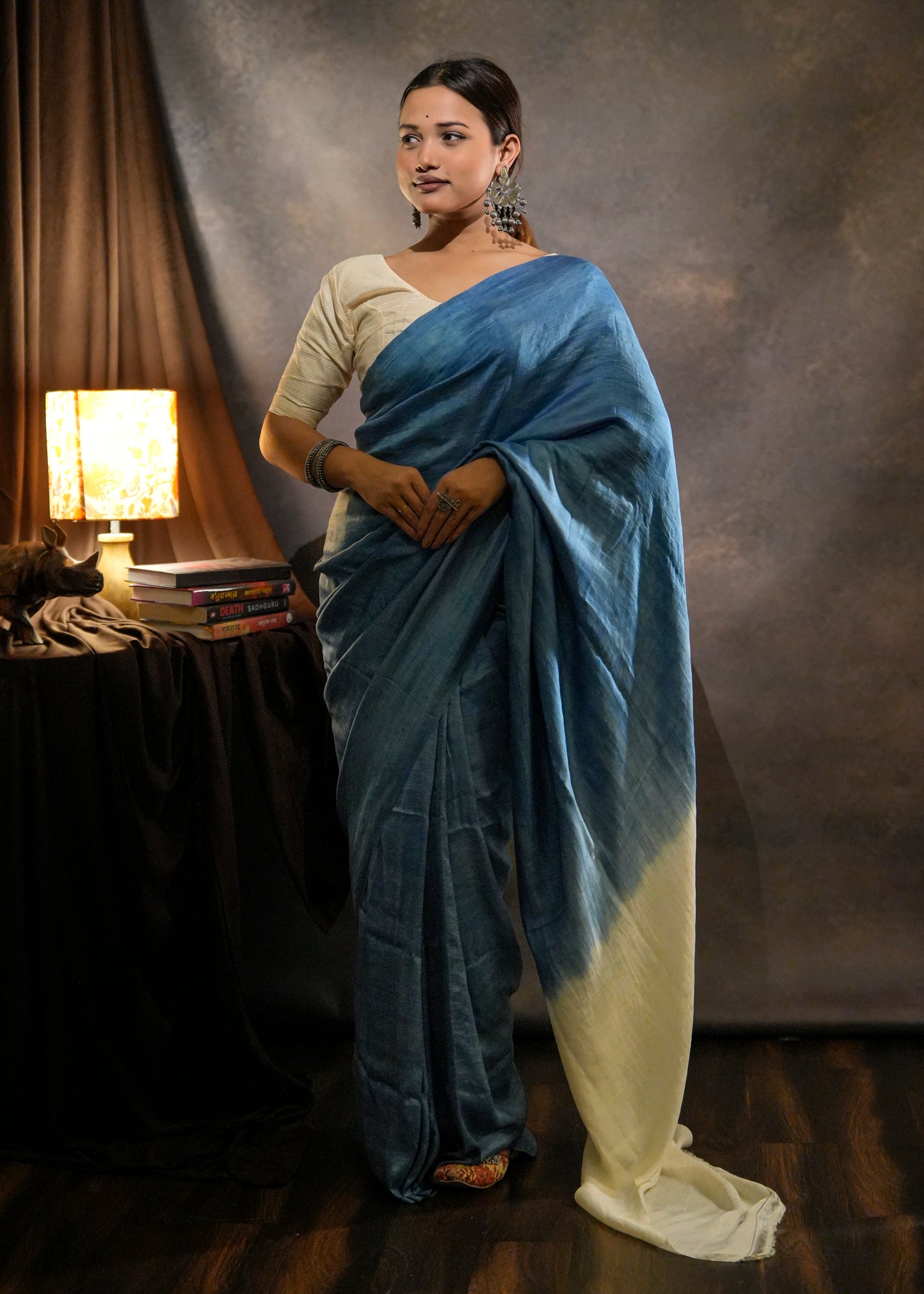 Azur | Mulberry Silk Saree