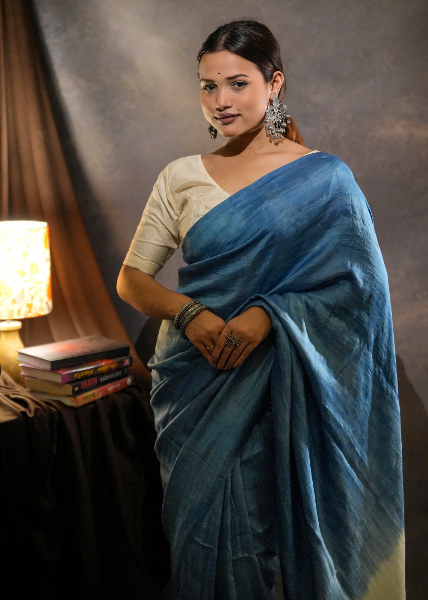 Azur | Mulberry Silk Saree