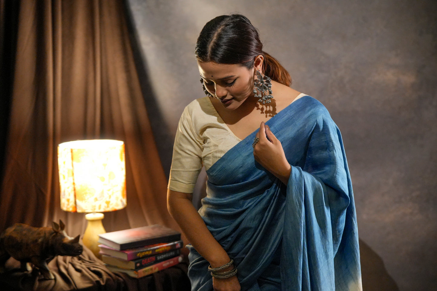 Azur | Mulberry Silk Saree