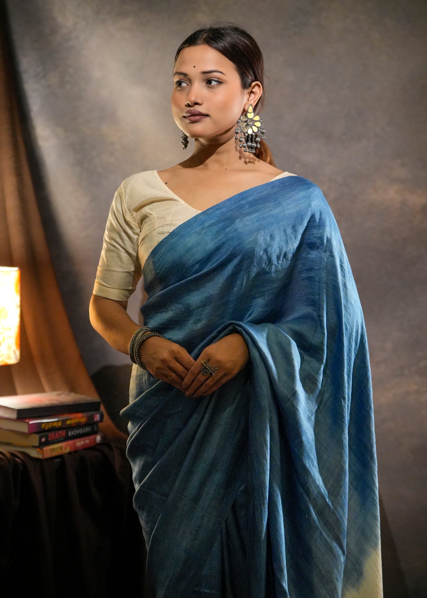 Azur | Mulberry Silk Saree