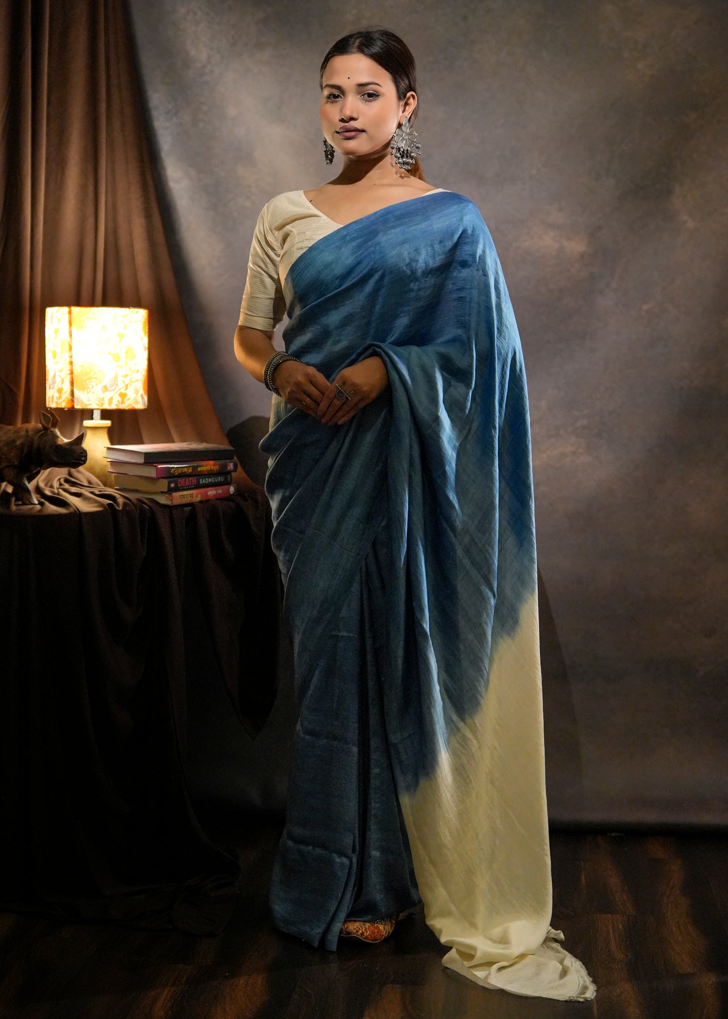 Azur | Mulberry Silk Saree