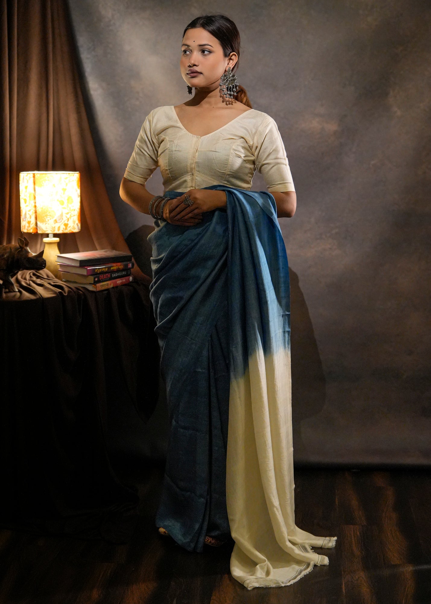 Azur | Mulberry Silk Saree