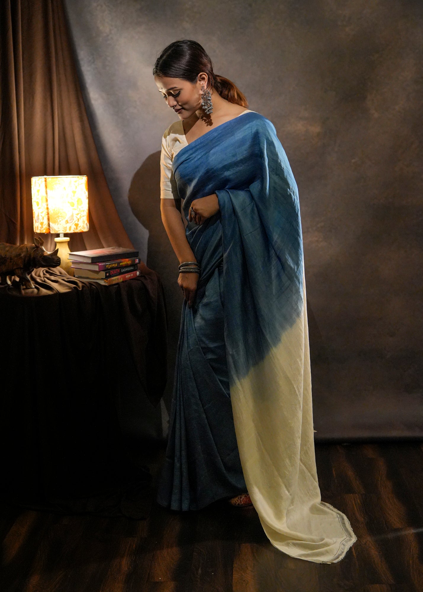 Azur | Mulberry Silk Saree