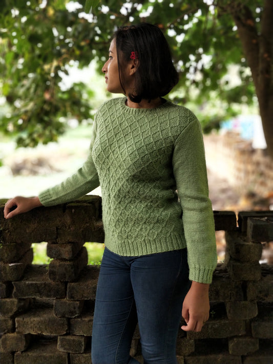 Hand Knitted Woollen Sweater