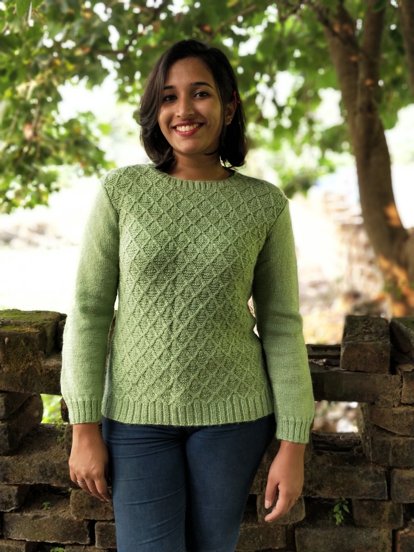 Hand Knitted Woollen Sweater