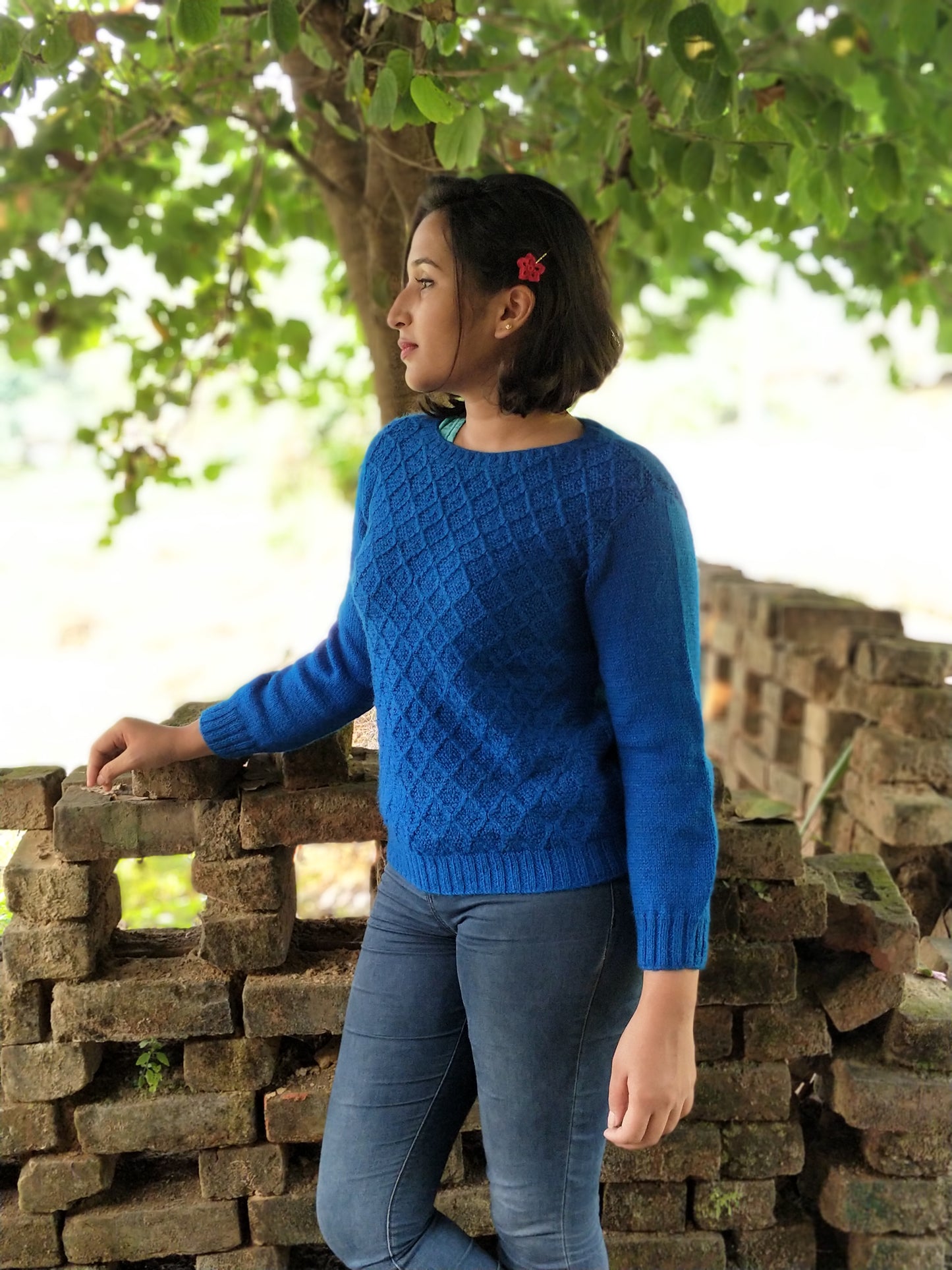 Hand Knitted Woollen Sweater