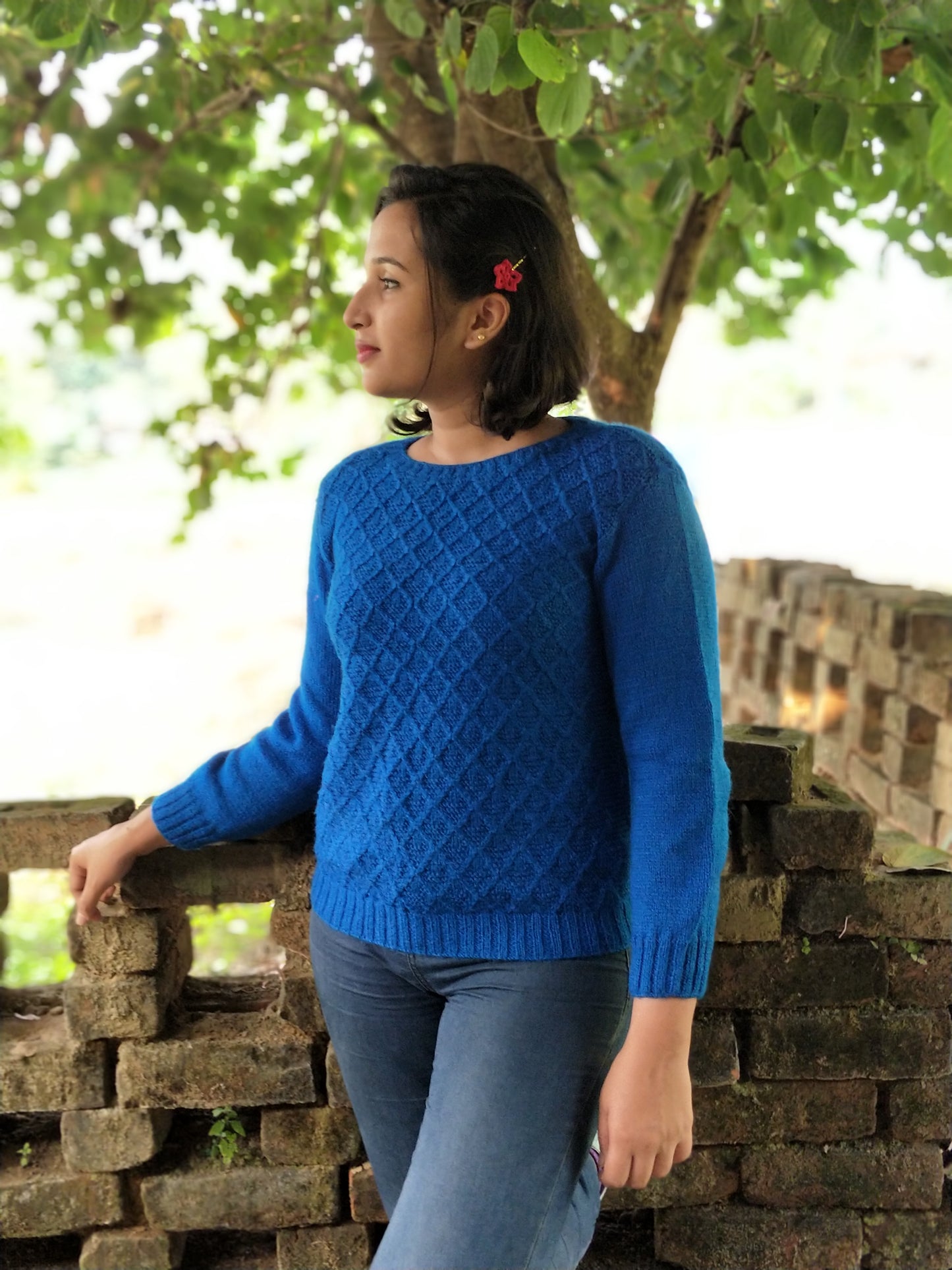 Hand Knitted Woollen Sweater