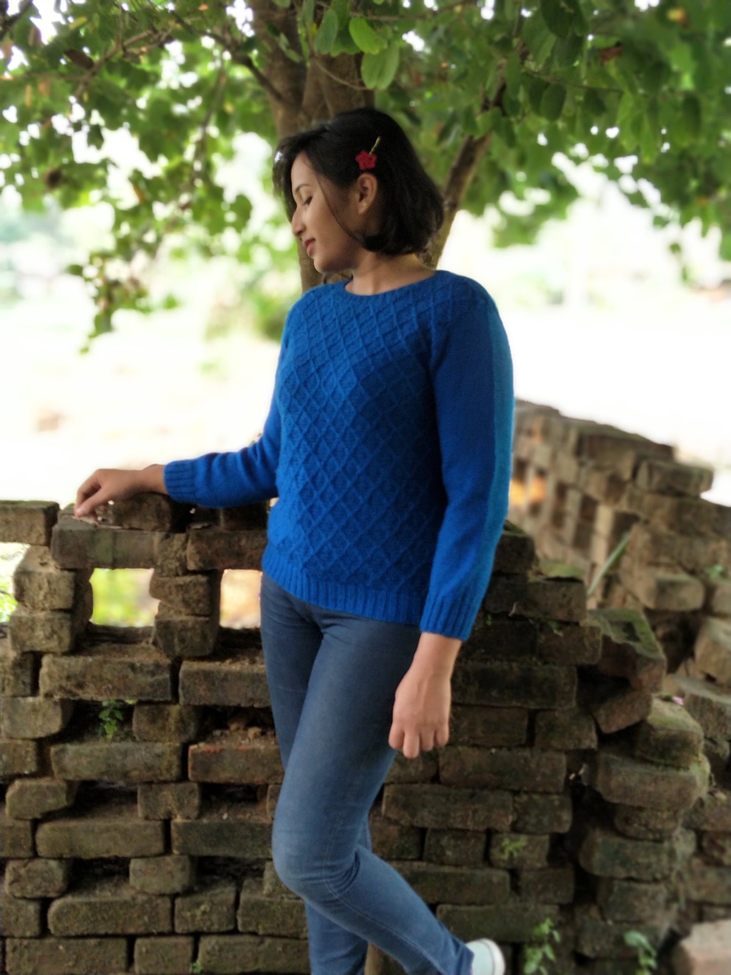 Hand Knitted Woollen Sweater