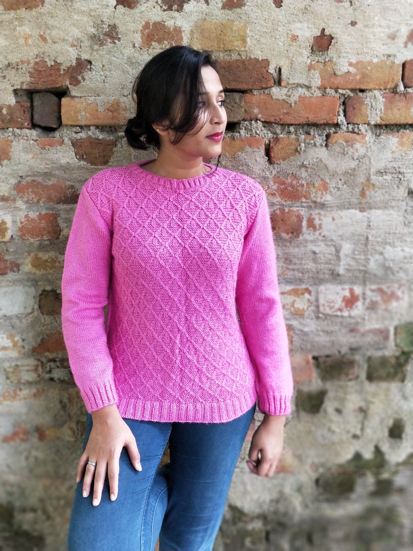 Hand Knitted Woollen Sweater