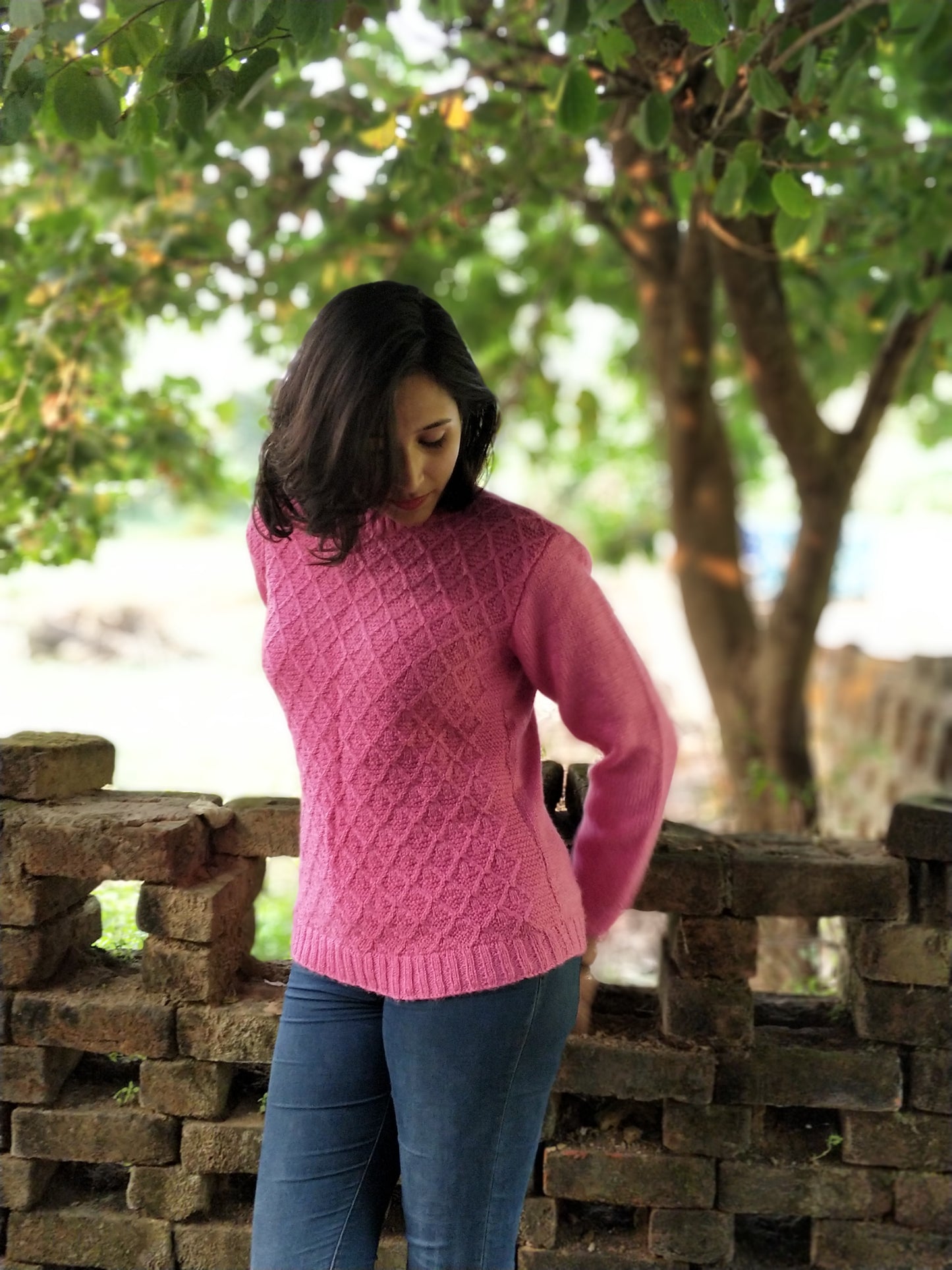 Hand Knitted Woollen Sweater