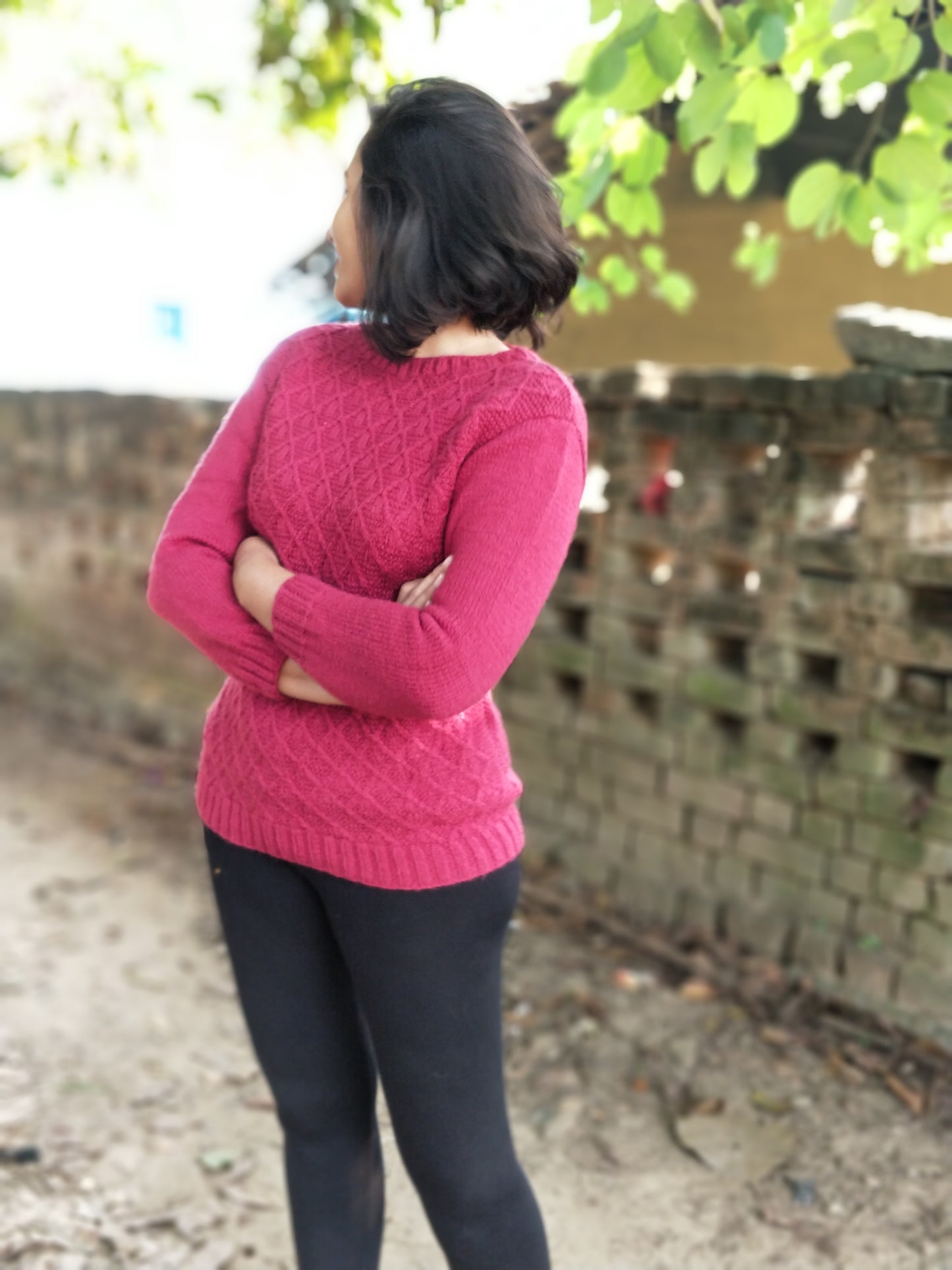 Hand Knitted Woollen Sweater