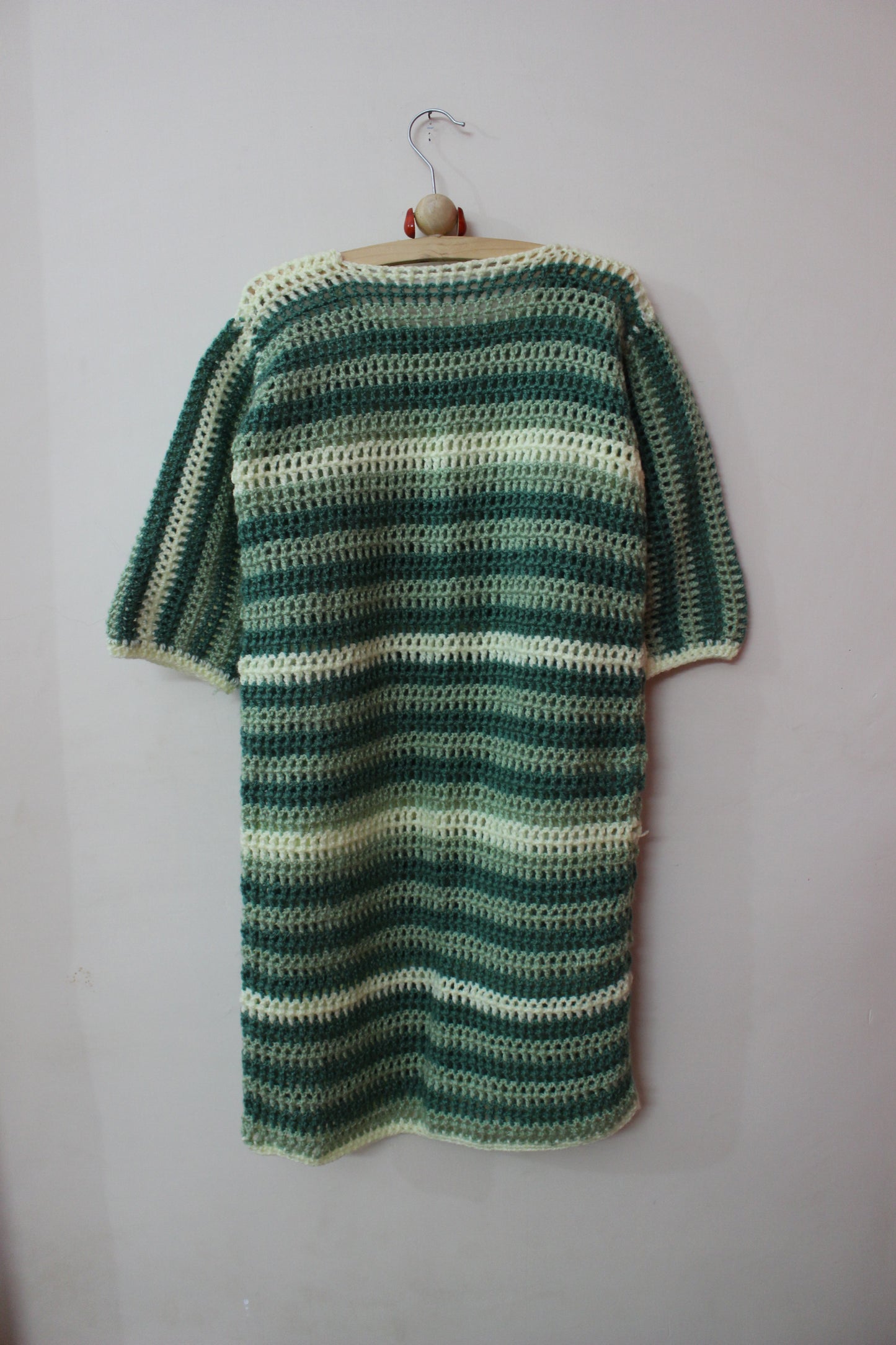 Hand Knitted Woollen Striped Sweater