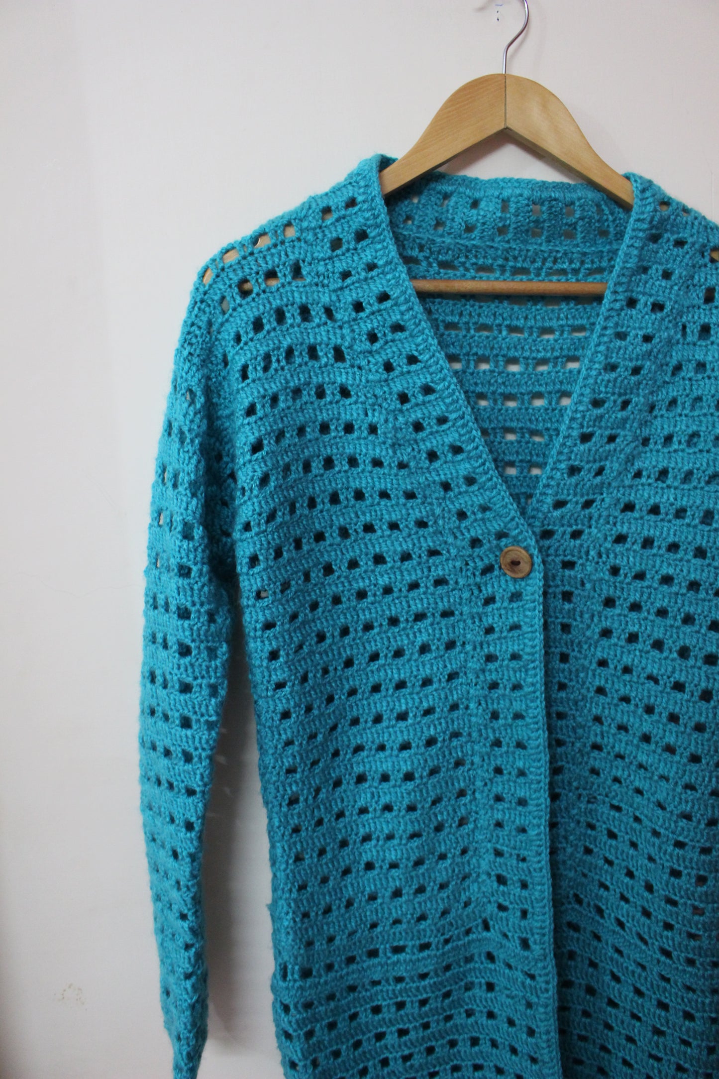 Hand Knitted Woollen Cardigan