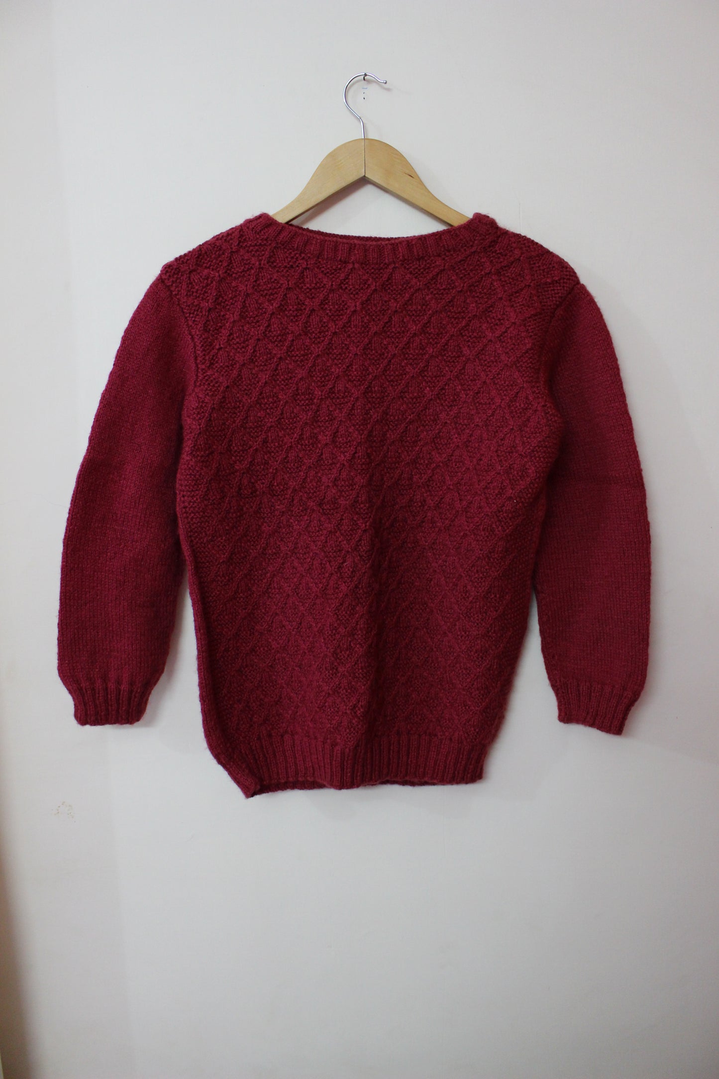 Hand Knitted Woollen Sweater