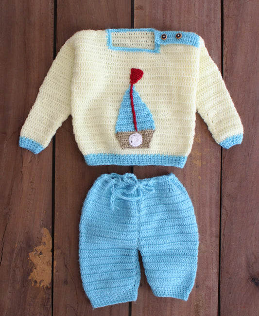 Hand Knitted Woollen Baby Sets